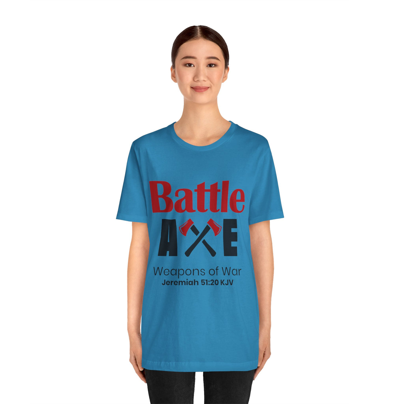 Battle Axe Weapons Of War Unisex Jersey Short Sleeve Tee
