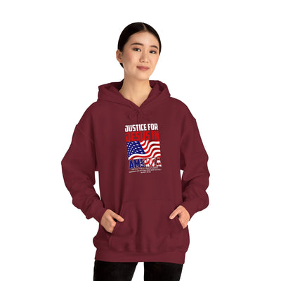 Justice For Jesus In America Unisex Heavy Blend™ Hooded Sweatshirt, Winter Wear