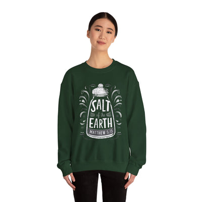 Salt Of The Earth Matthew 5:13 Unisex Heavy Blend™ Crewneck Sweatshirt