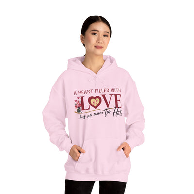 A Heart Filled With Love Unisex Heavy Blend™ Hooded Sweatshirt