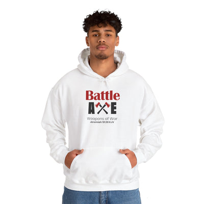 Battle Axe Weapons Of War Unisex Heavy Blend™ Hooded Sweatshirt