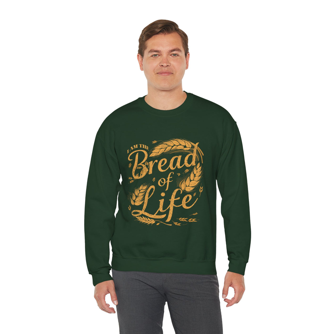 Bread Of Life Unisex Heavy Blend™ Crewneck Sweatshirt