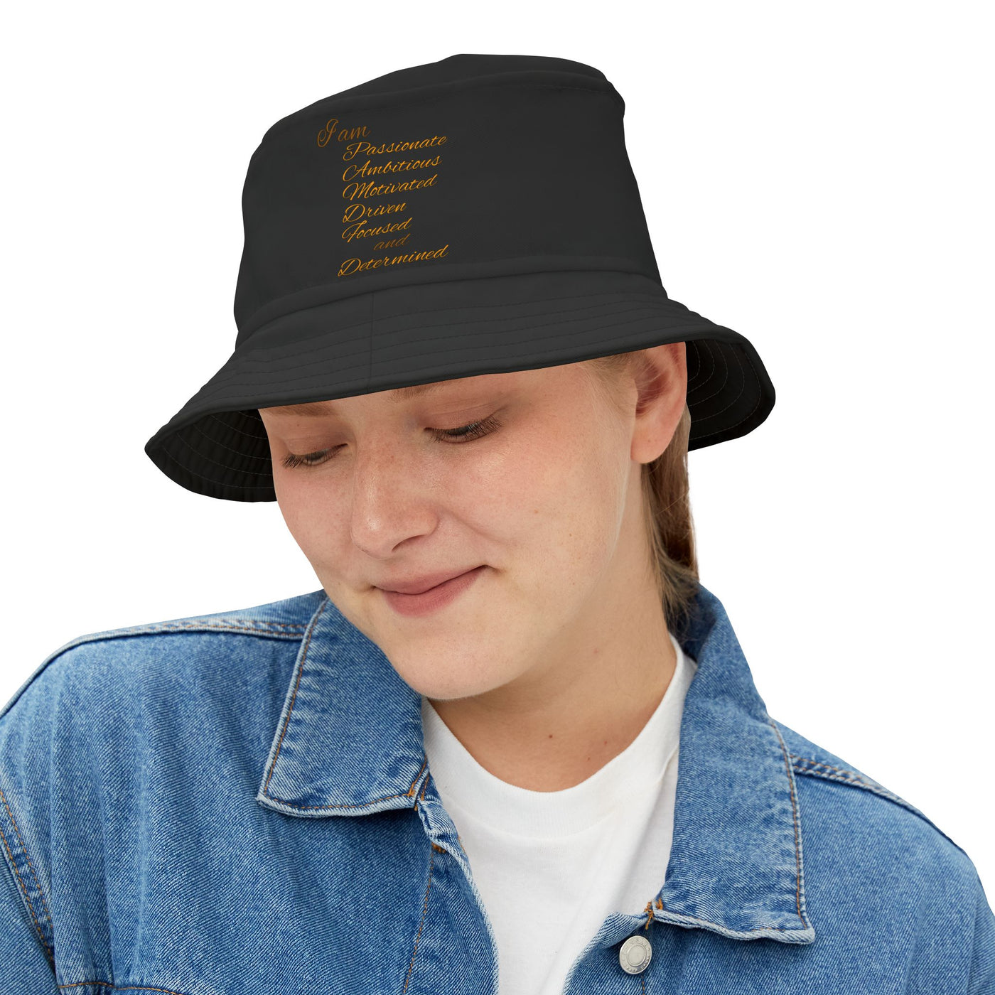 I Am Determined Unisex Bucket Hat