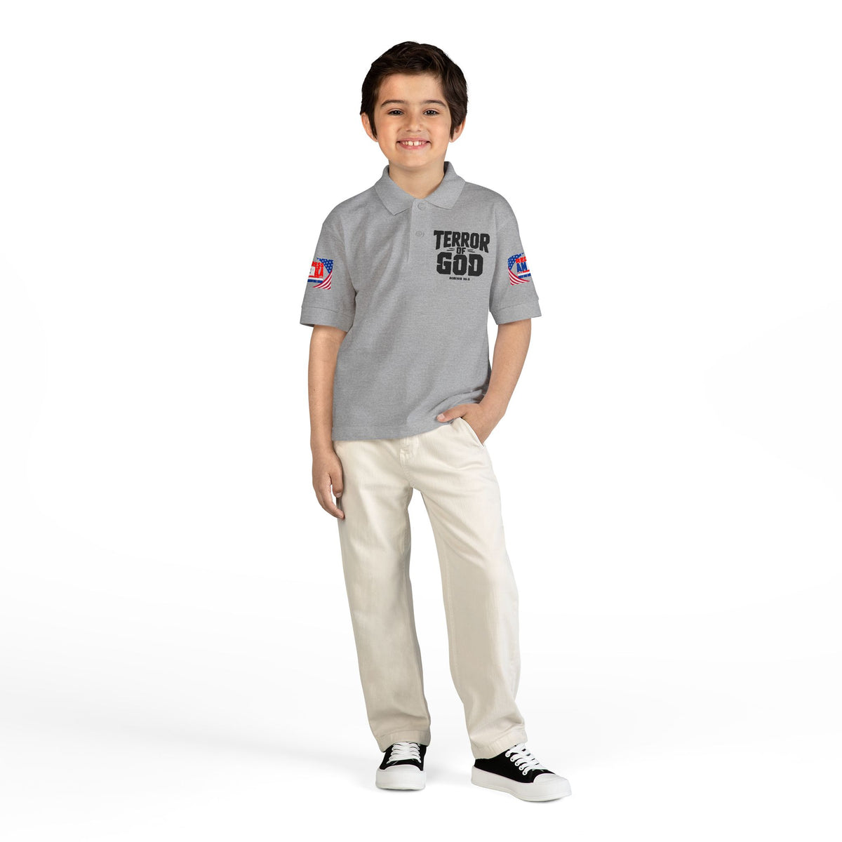 DryBlend® Youth Jersey Polo