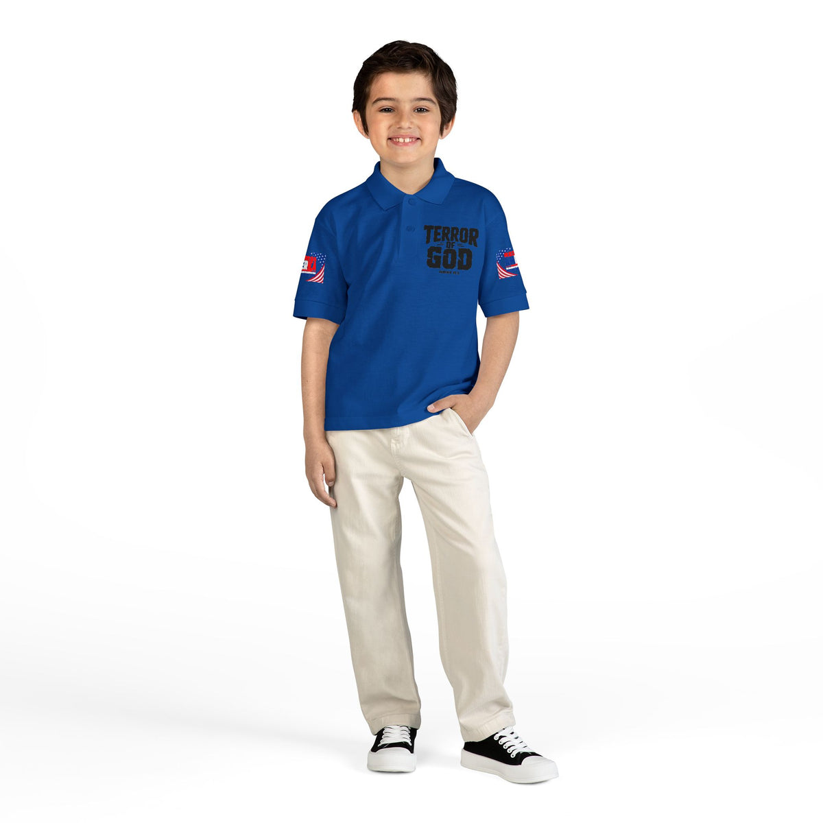 DryBlend® Youth Jersey Polo