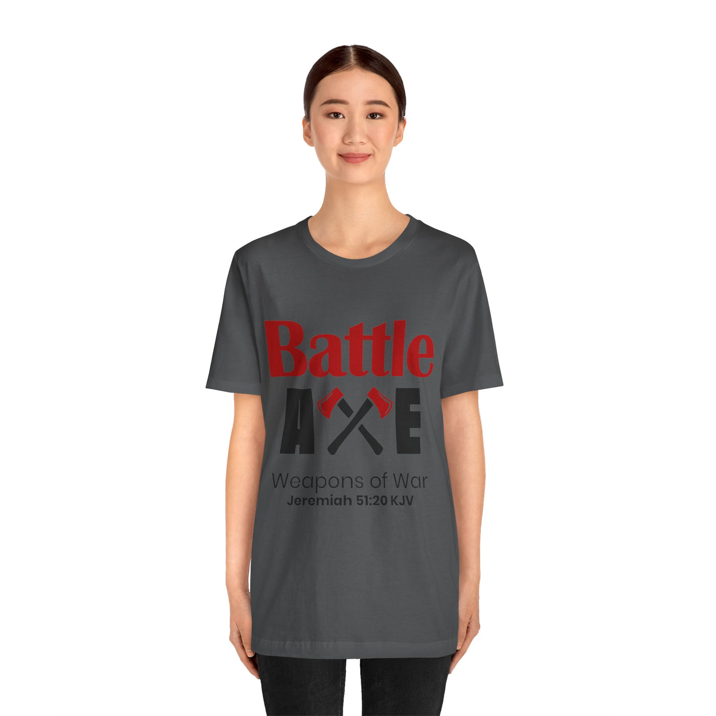 Battle Axe Weapons Of War Unisex Jersey Short Sleeve Tee