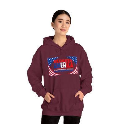 Redress America Unisex Heavy Blend™ Hooded Sweatshirt, American Stars