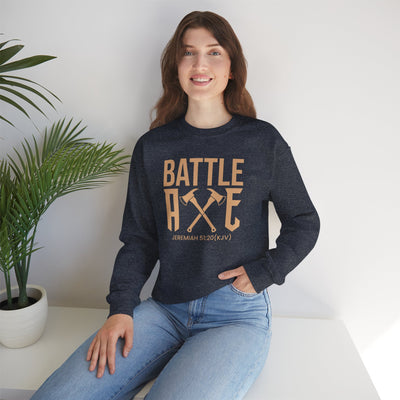Battle Axe Unisex Heavy Blend™ Crewneck Sweatshirt