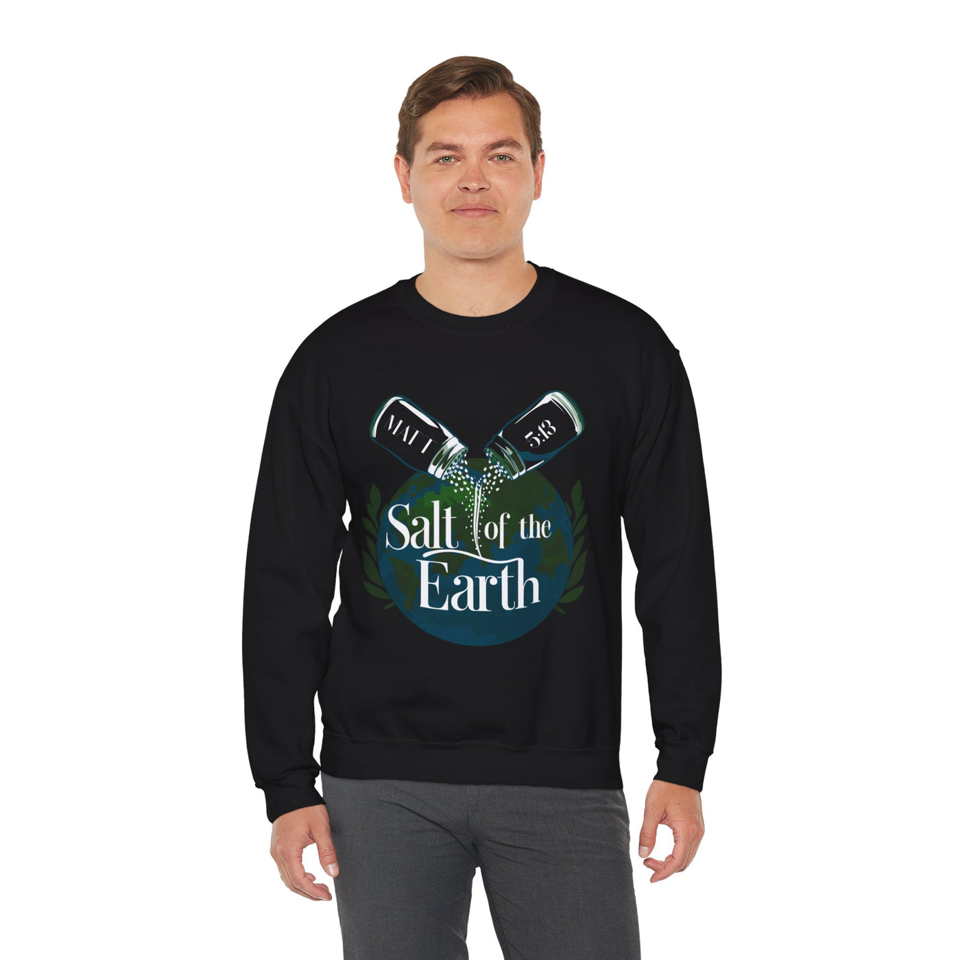 Salt Of The Earth Matt 5:13 Unisex Heavy Blend™ Crewneck Sweatshirt