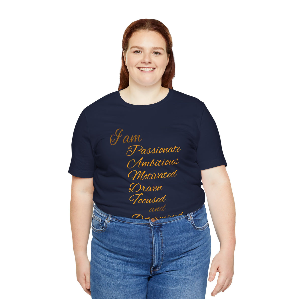 I Am Determined Unisex Jersey Short Sleeve Tee