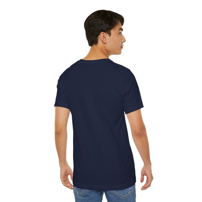 Battle Axe Unisex Jersey Short Sleeve Tee, Golden Design