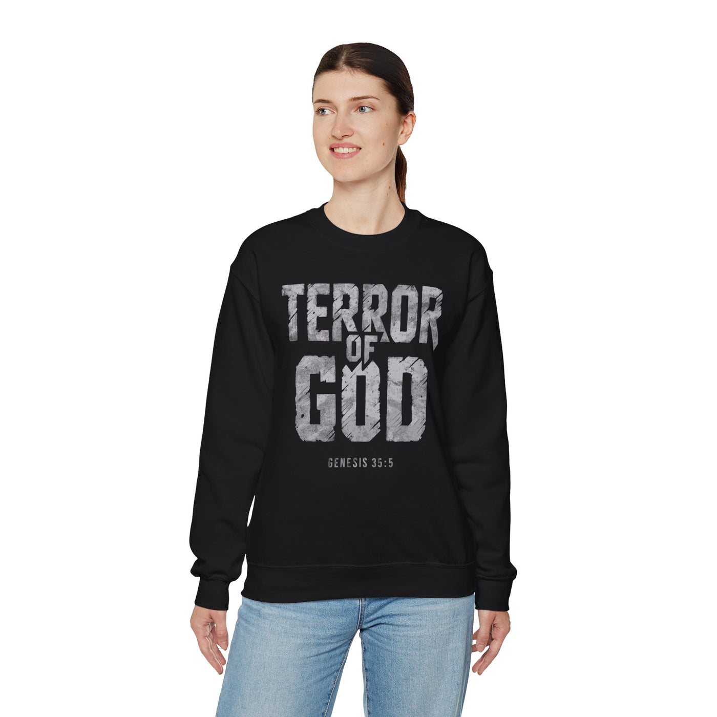 Terror Of God Unisex Heavy Blend™ Crewneck Sweatshirt