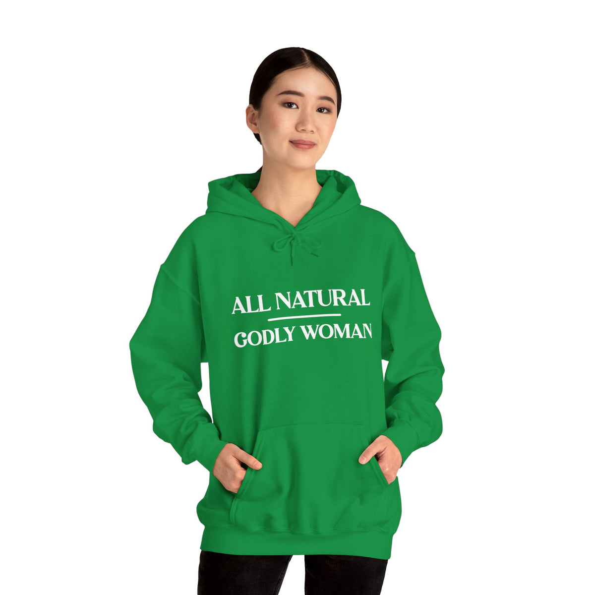 All Natural Godly Woman Heavy Blend™ Hooded Sweatshirt