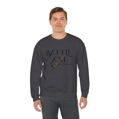 Battle Axe Jeremiah 51:20 Unisex Heavy Blend™ Crewneck Sweatshirt