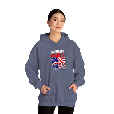 Justice For Jesus In America Unisex Heavy Blend™ Hooded Sweatshirt, Winter Wear