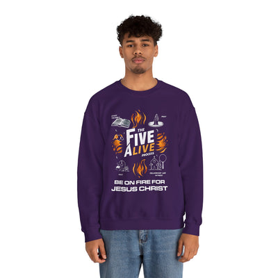 The Five Alive Process Unisex Heavy Blend™ Crewneck Sweatshirt