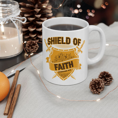 Shield Of Faith Ceramic Mug, (11oz, 15o z)