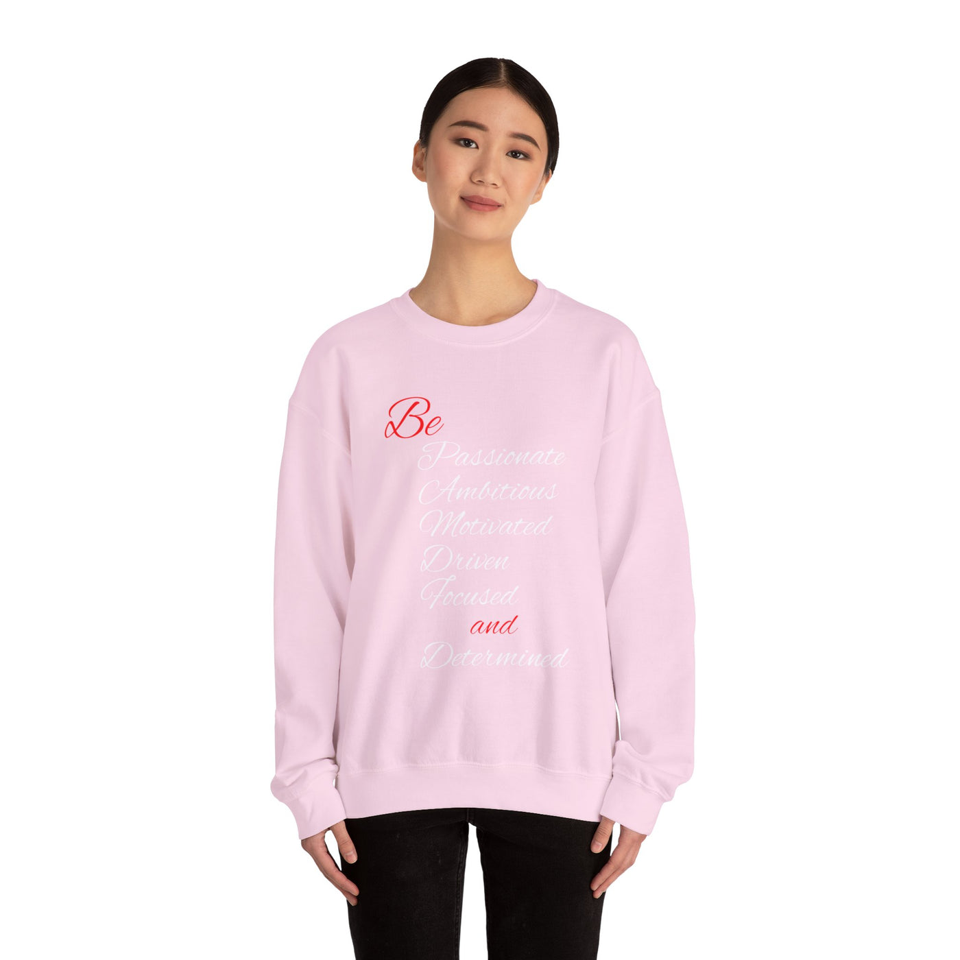 Be Determined Unisex Heavy Blend™ Crewneck Sweatshirt