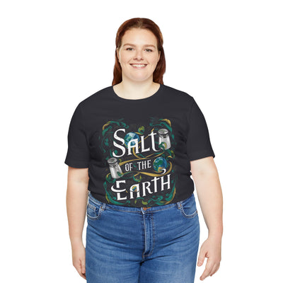 Salt Of The Earth Matthew 5:13 Unisex Jersey Short Sleeve Tee, Abstract Design