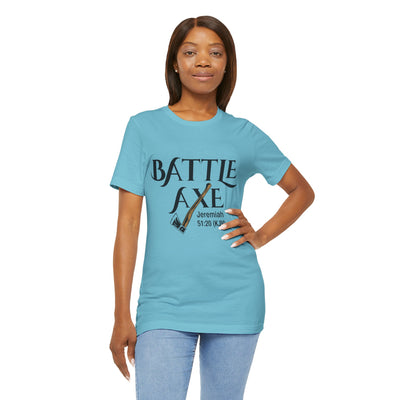 Battle Axe Jeremiah 51:20 Unisex Jersey Short Sleeve Tee
