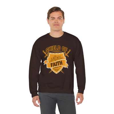 Shield Of Faith Unisex Heavy Blend™ Crewneck Sweatshirt