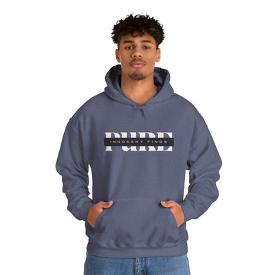 Pure Innocent Finds Unisex Heavy Blend™ Hooded Sweatshirt, white