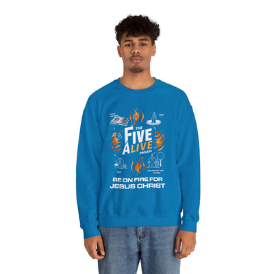 The Five Alive Process Unisex Heavy Blend™ Crewneck Sweatshirt