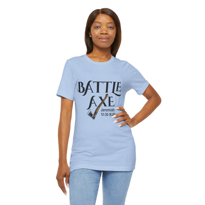 Battle Axe Jeremiah 51:20 Unisex Jersey Short Sleeve Tee