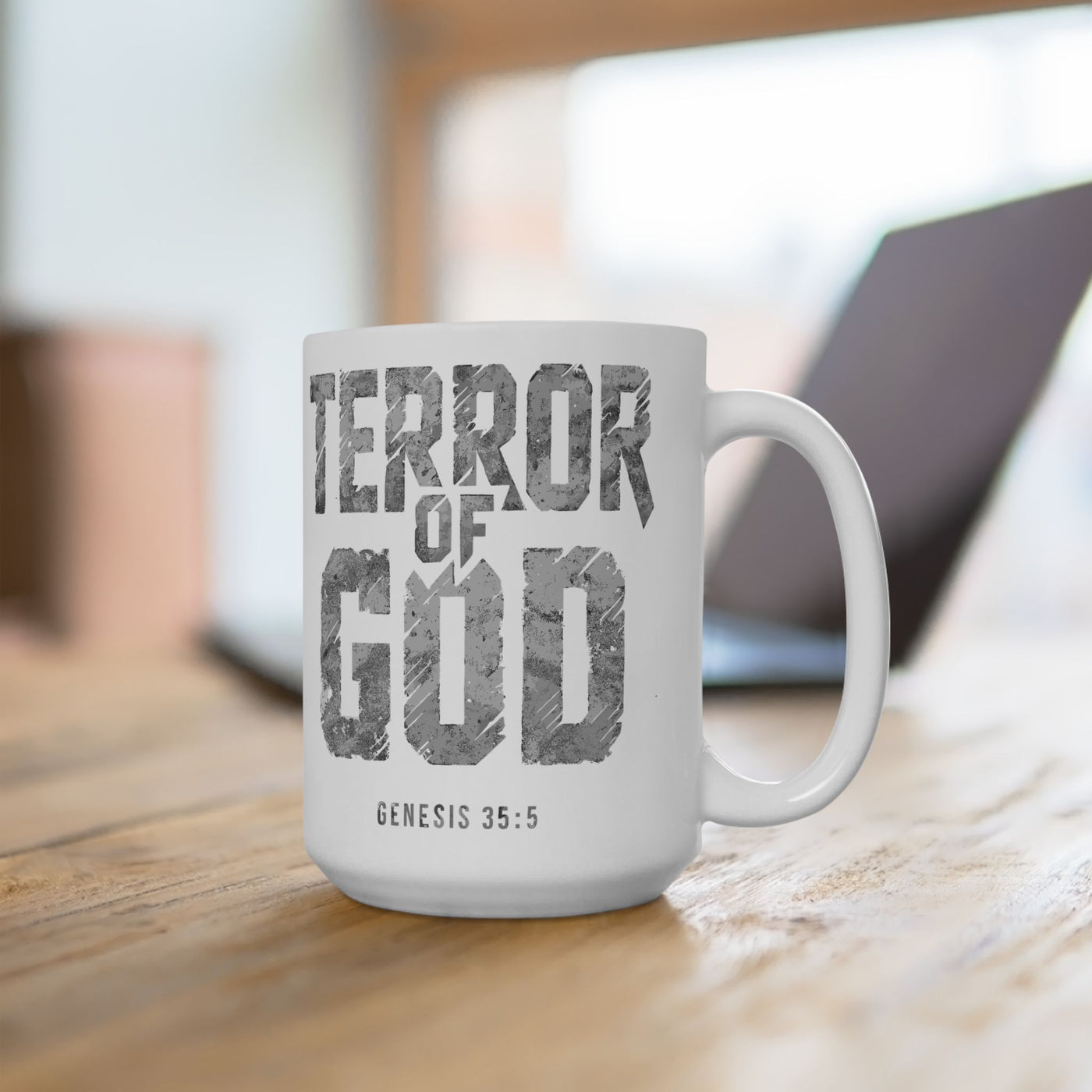 Terror Of God Genesis 35:5 Ceramic Mug, (11oz, 15oz)