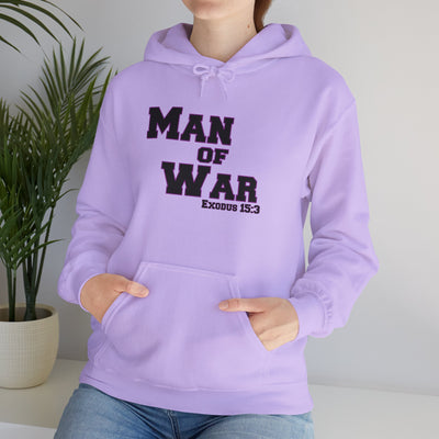 Man Of War Exodus 15:3 Unisex Heavy Blend™ Hooded Sweatshirt