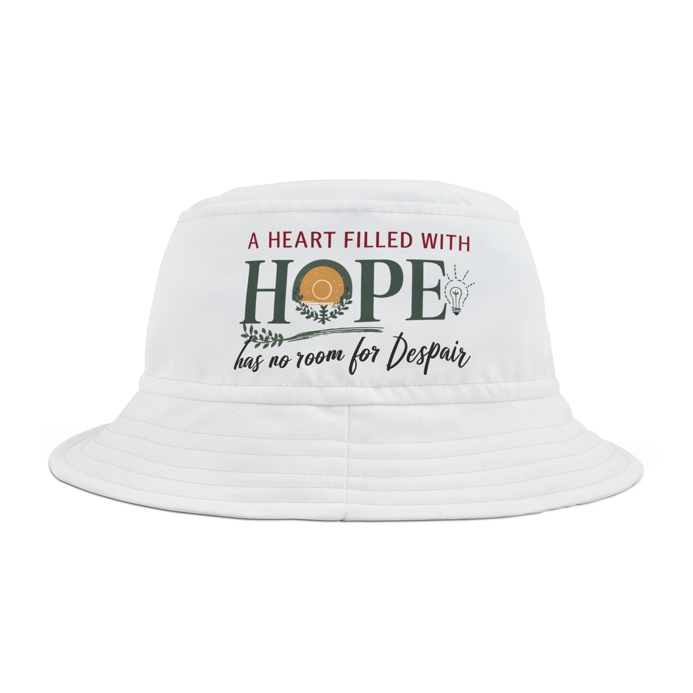 A Heart Filled With Hope Unisex Bucket Hat