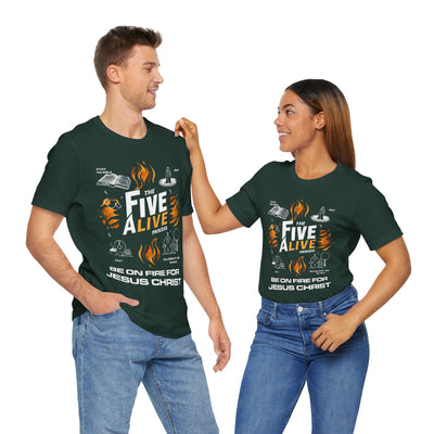 The Five Alive Process Unisex Jersey Short Sleeve Tee