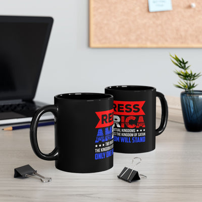 Redress America Black Mug (11oz, 15oz)