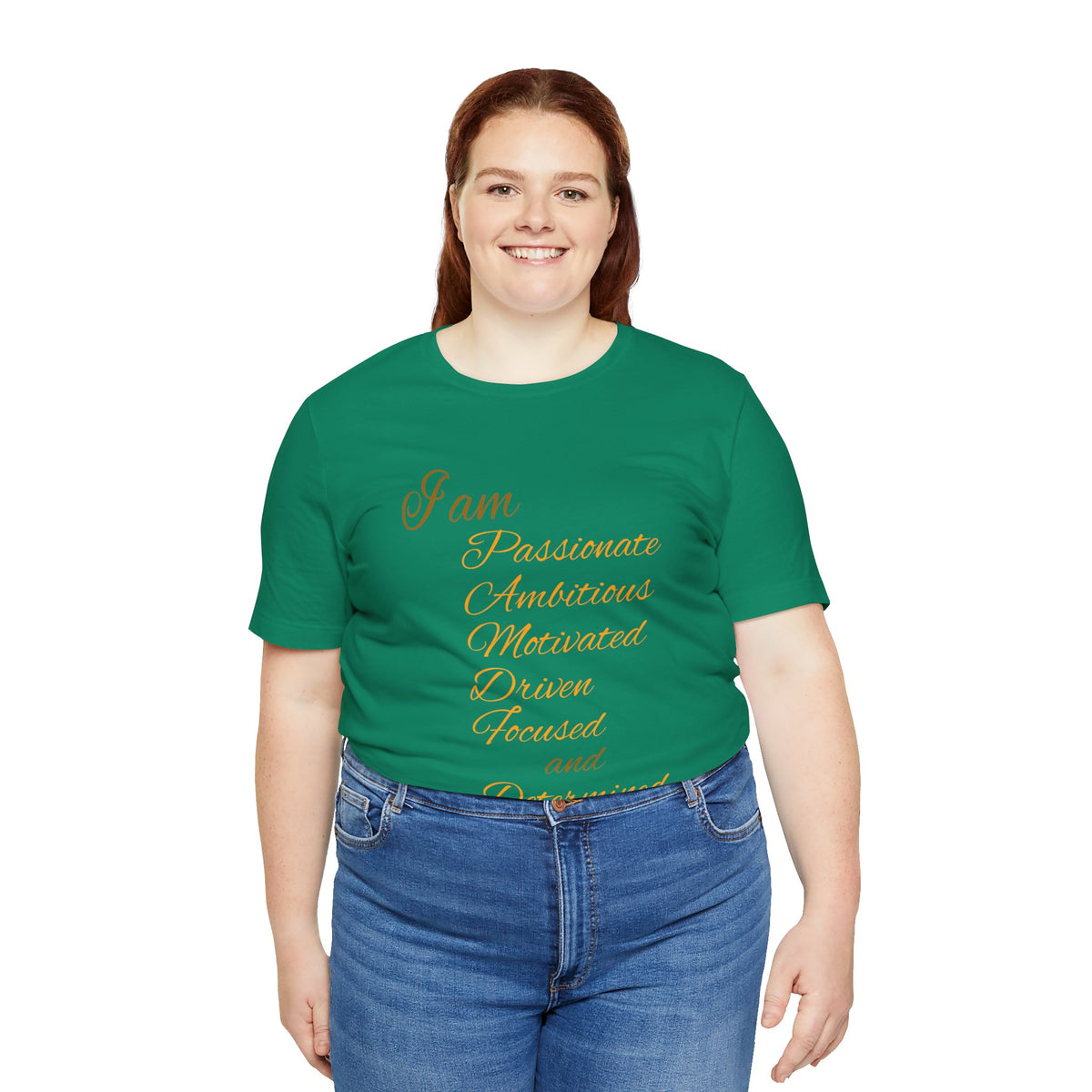 I Am Determined Unisex Jersey Short Sleeve Tee