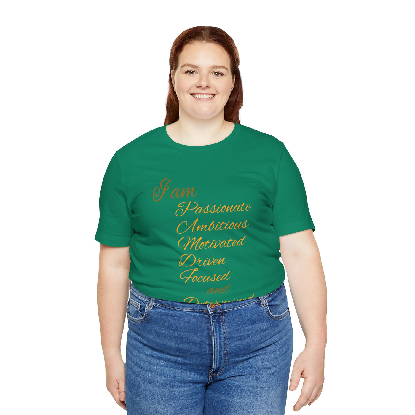 I Am Determined Unisex Jersey Short Sleeve Tee
