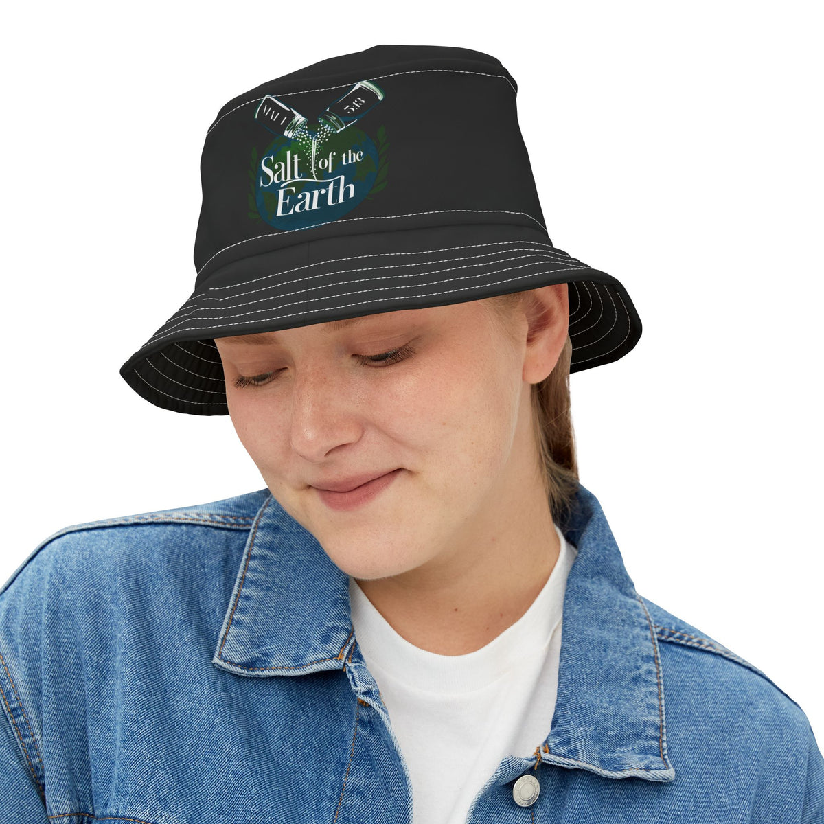 Salt Of The Earth Matt 5:13 Unisex Bucket Hat