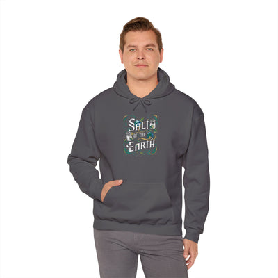 Salt Of The Earth Matthew 5:13 Unisex Heavy Blend™ Hooded Sweatshirt, Abstract design