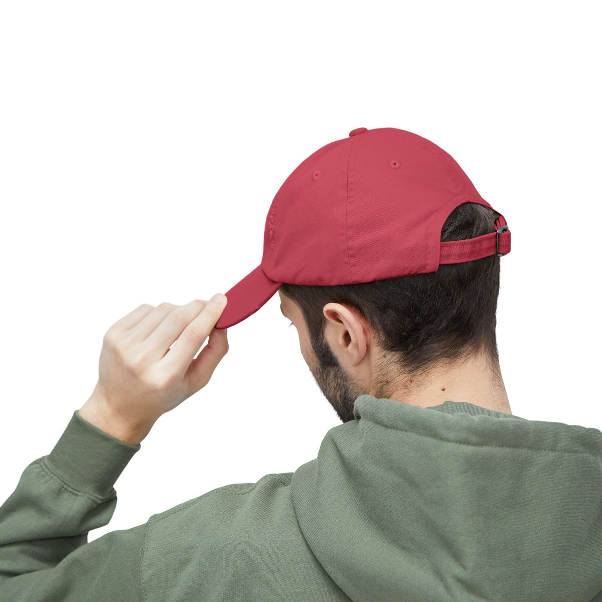 The Five Alive Process Text Based Unisex Distressed Cap