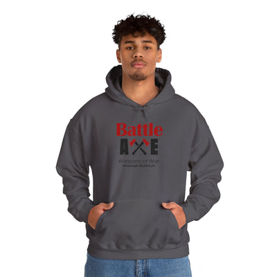 Battle Axe Weapons Of War Unisex Heavy Blend™ Hooded Sweatshirt