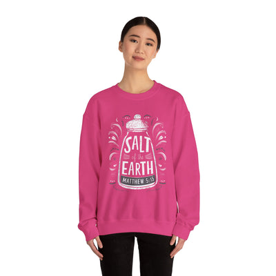 Salt Of The Earth Matthew 5:13 Unisex Heavy Blend™ Crewneck Sweatshirt
