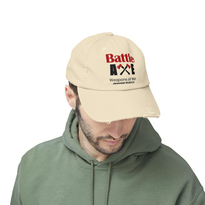 Battle Axe Weapons Of War Unisex Distressed Cap