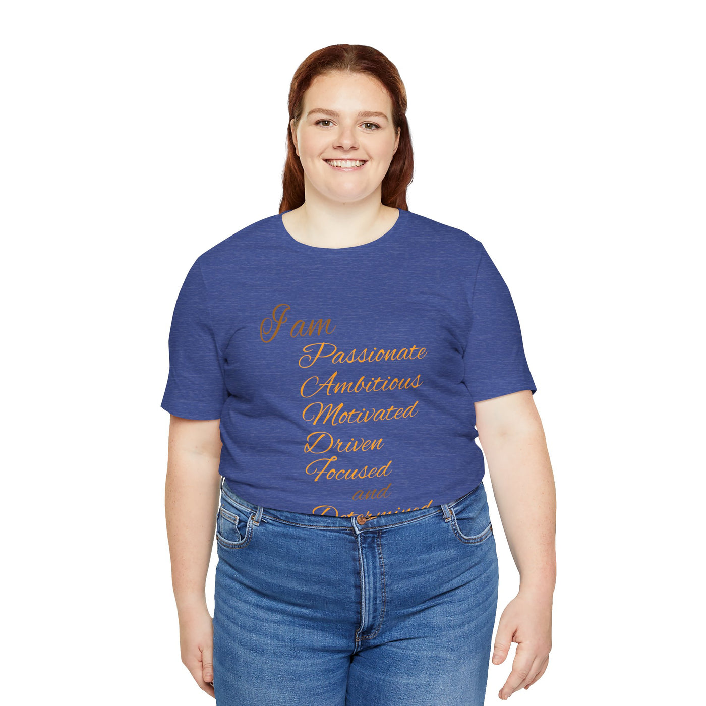I Am Determined Unisex Jersey Short Sleeve Tee