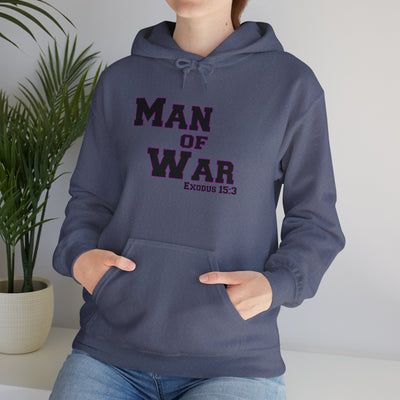 Man Of War Exodus 15:3 Unisex Heavy Blend™ Hooded Sweatshirt