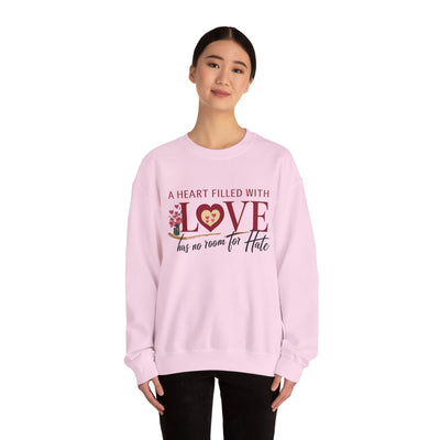 A Heart Filled With Love Unisex Heavy Blend™ Crewneck Sweatshirt