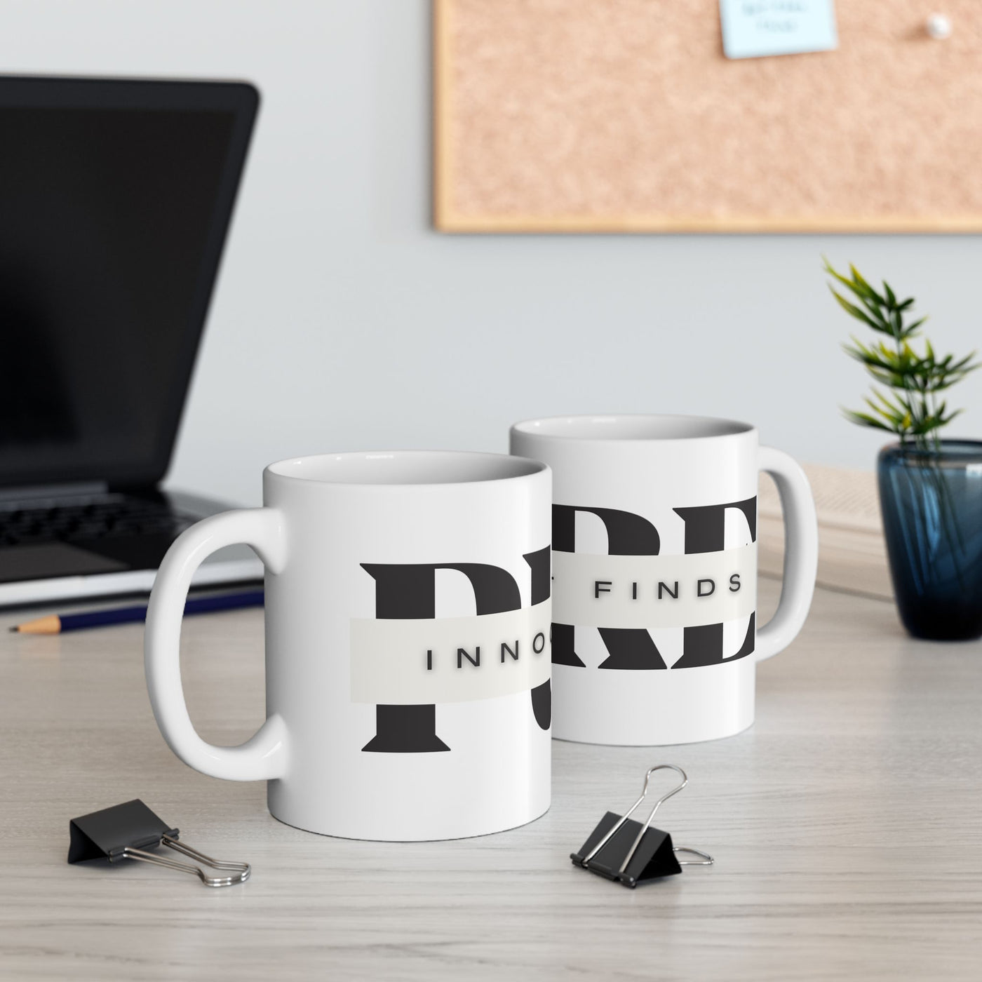 Pure Innocent Finds Ceramic Mug, (11oz, 15oz), black