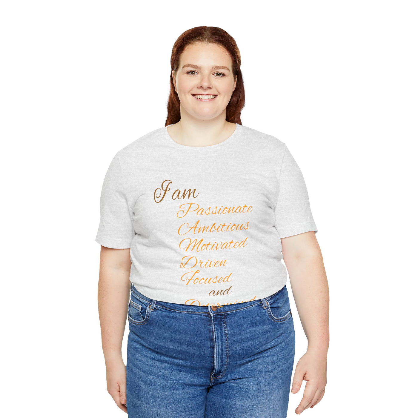 I Am Determined Unisex Jersey Short Sleeve Tee