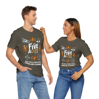 The Five Alive Process Unisex Jersey Short Sleeve Tee