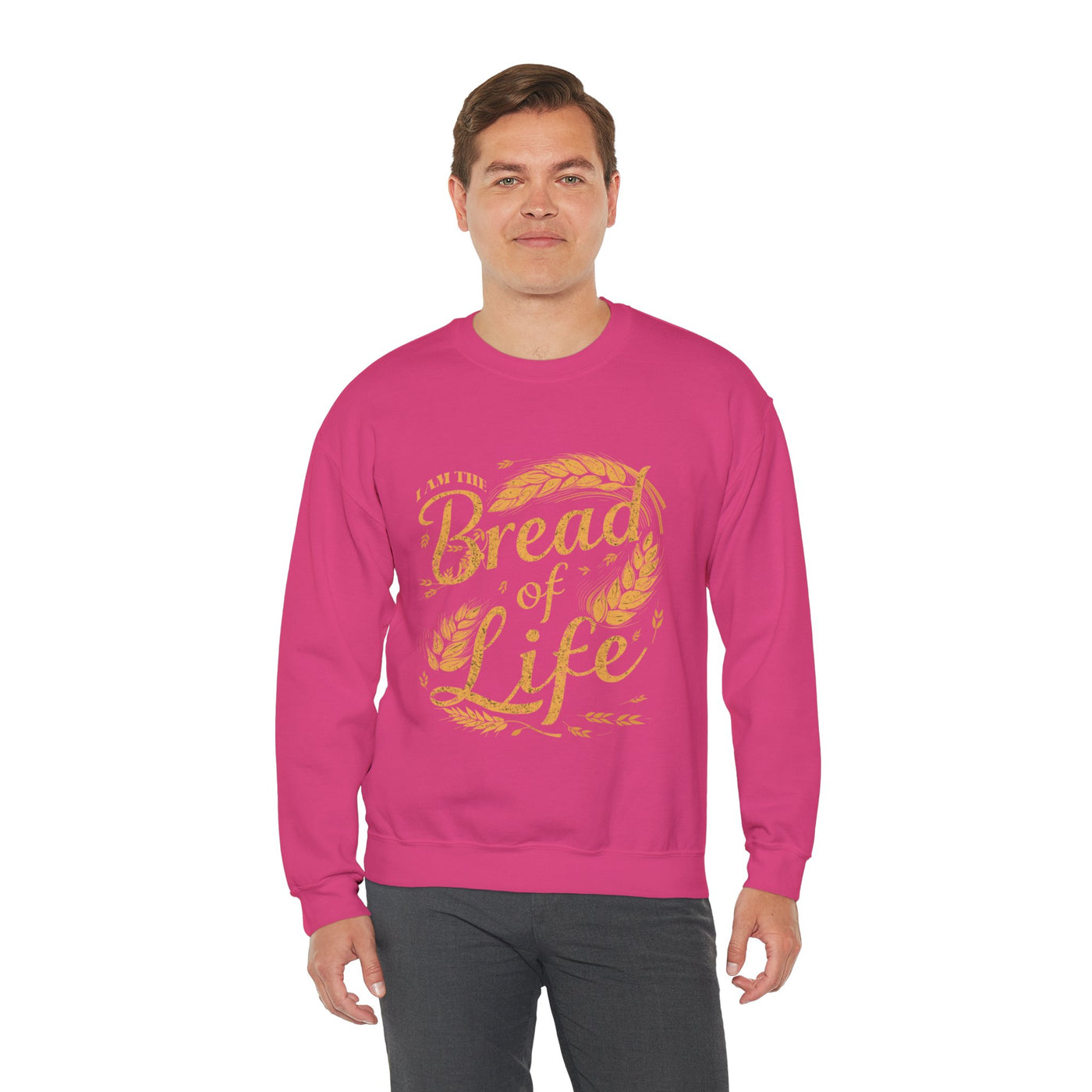 Bread Of Life Unisex Heavy Blend™ Crewneck Sweatshirt