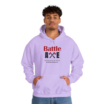 Battle Axe Weapons Of War Unisex Heavy Blend™ Hooded Sweatshirt