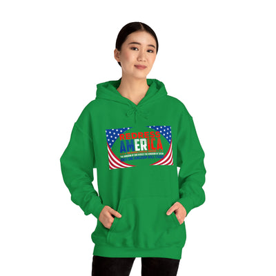 Redress America Unisex Heavy Blend™ Hooded Sweatshirt, American Stars
